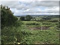 View with the Cotswold Edge on the horizon