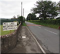 Mill Lane Not Suitable For Large Vehicles, Usk