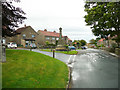 Road junction and war memorial, Aislaby