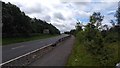 A77 approaching the turn-off to Kilmaurs