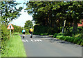 Cyclists at Knockendale