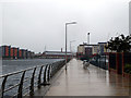 Walkway beside the Prince of Wales Dock