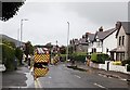 J3731 : NIFRS personnel tackling the floods in Bryansford Avenue during Storm Francis by Eric Jones