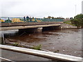 J3731 : Fast flowing water below Shimna Road Bridge by Eric Jones