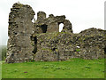 NY7802 : Pendragon Castle, south side by Stephen Craven
