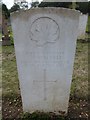 Milford Military Cemetery: CWGC grave (8)