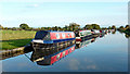 Moorings north of Market Drayton in Shropshire