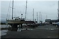 Boat yard in Porthmadog