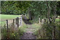 Shady path on The Moors