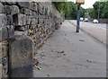 SE2436 : Milestone on Abbey Road, Hawksworth, Leeds by Rich Tea