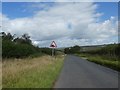 Warning for steep hill to Tollerford