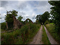 Old Collapsed Barn, Disused Tramway heading to Froghall Wharf