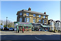 Caf? and shops, Atherley Road, Shanklin