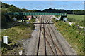 Footbridge over railway at Woodborough