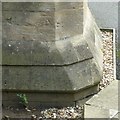 Bench mark, Holy Trinity Church, Southwell