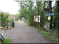 Strawberry Line path at Winscombe