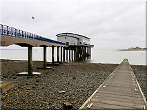 SD2364 : Roa Island Jetty and Lifeboat Station by David Dixon