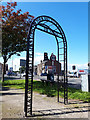 Ornamental arch, Bruntcliffe Lane, Morley