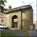 SK7054 : Gateway to the former House of Correction, Southwell by Alan Murray-Rust