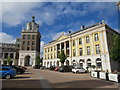 SY6790 : Queen Mother Square, Poundbury by Malc McDonald