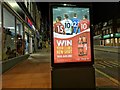 Electronic advertising on Preston Road