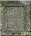 Old milestone plate, Ebley Rd