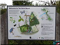 TQ0983 : Information board at the entrance to Ten Acre Wood nature reserve by Rod Allday