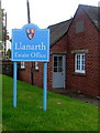 Llanarth Estate Office nameboard