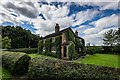 SJ8158 : Ivy Covered Cottage, South Cheshire Way, Boden by Brian Deegan