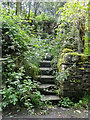 Footpath to Carr House Lane at Riding Hill, Shelf