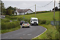 Traffic along Castlederg Road, Drumquin