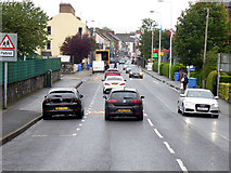 H4572 : Traffic in Campsie Road, Omagh by Kenneth  Allen