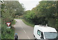 B3304 approaching junction with A394, Porthleven