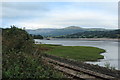 Over the railway line at Glan Conwy