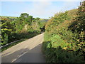SW3923 : Steep descent to Treen on B3315 by Roy Hughes