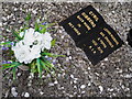 Memorial Stone, Heyhead Memorial Garden, Manchester Airport