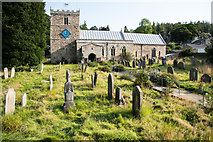NY9939 : Graveyard at the church of St Thomas the Apostle by Trevor Littlewood