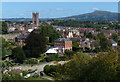 SO5074 : Ludlow viewed from the Whitcliffe Common Nature Reserve by Mat Fascione