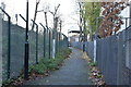 Footpath by Piccadilly Line