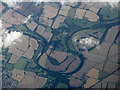 Meander on the River Tweed from the air