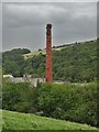Bottoms Mill Chimney in the Holme Valley