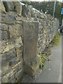 Milestone on the A58 near Gildersome