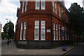 View of the Red House from Clerkenwell Road