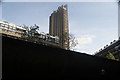 View of Lauderdale House from the entrance to the Barbican Estate