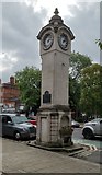 SJ8491 : Rhodes Memorial Clock Tower, Didsbury by Chris Morgan
