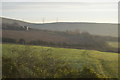 Farmland east of the railway line