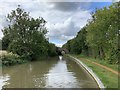 In the middle of Claydon lock flight