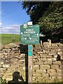 SJ9583 : Peak & Northern Footpaths Society, Sign No 266 by Philip Cornwall