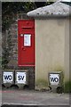 TQ5842 : Victorian Postbox, Park House Gardens by N Chadwick