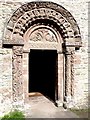 SO4430 : The elaborate arched doorway into Kilpeck Church by Oliver Dixon